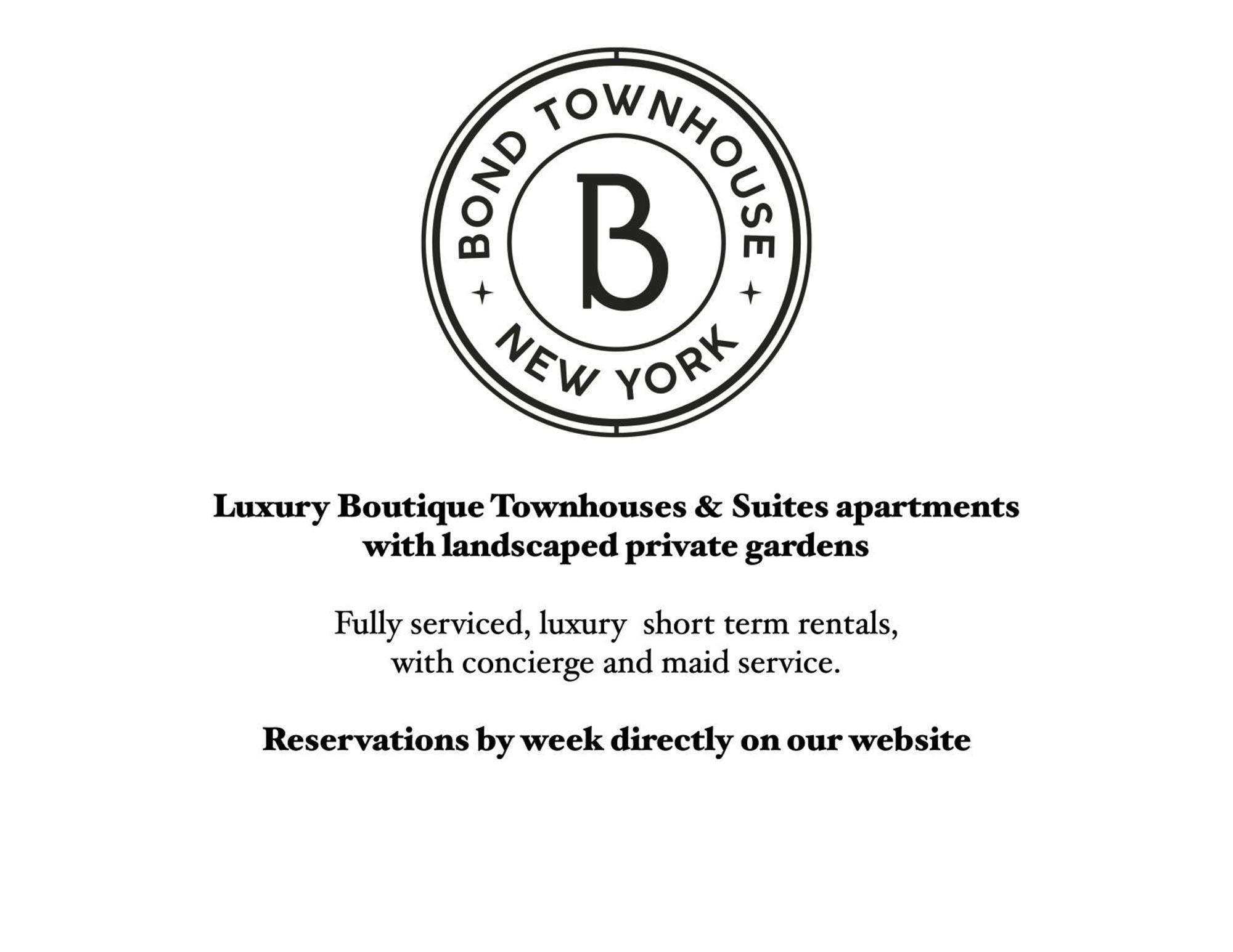 Aparthotel Bond Townhouse à New York Extérieur photo